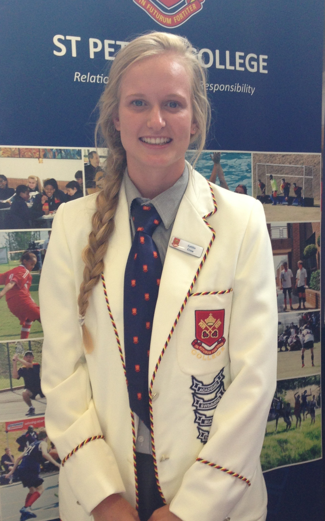 White Blazer awarded for highest achievement – News – St Peter’s